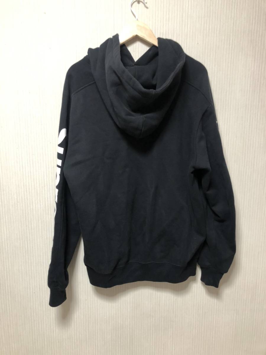 Supreme シュプリーム Tee 刺繍ロゴ ジップアップ logoファッションに supreme 袖ロゴ　XL　19ss　サイドライン　パーカー　フーディー　本物　希少