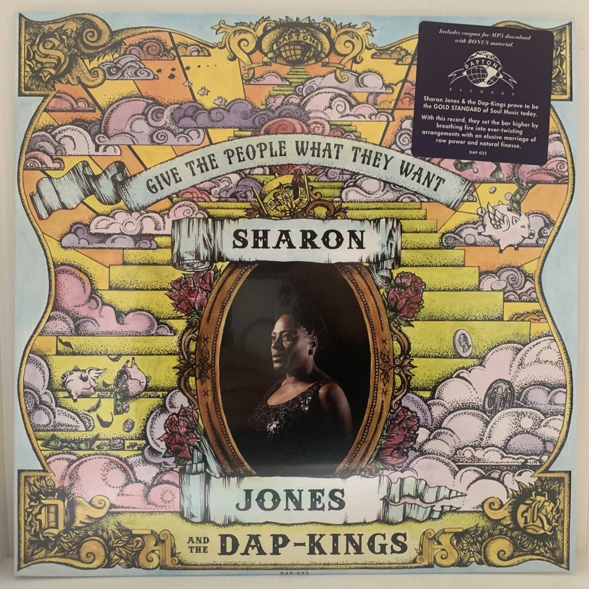  Soul LP - Sharon Jones & The Dap-Kings - Give The People What They Want - Daptone - NM(R&B、ソウル)｜売買されたオークション情報、yahooの商品情報をアーカイブ公開 - オークファン Ru0026B、ソウル