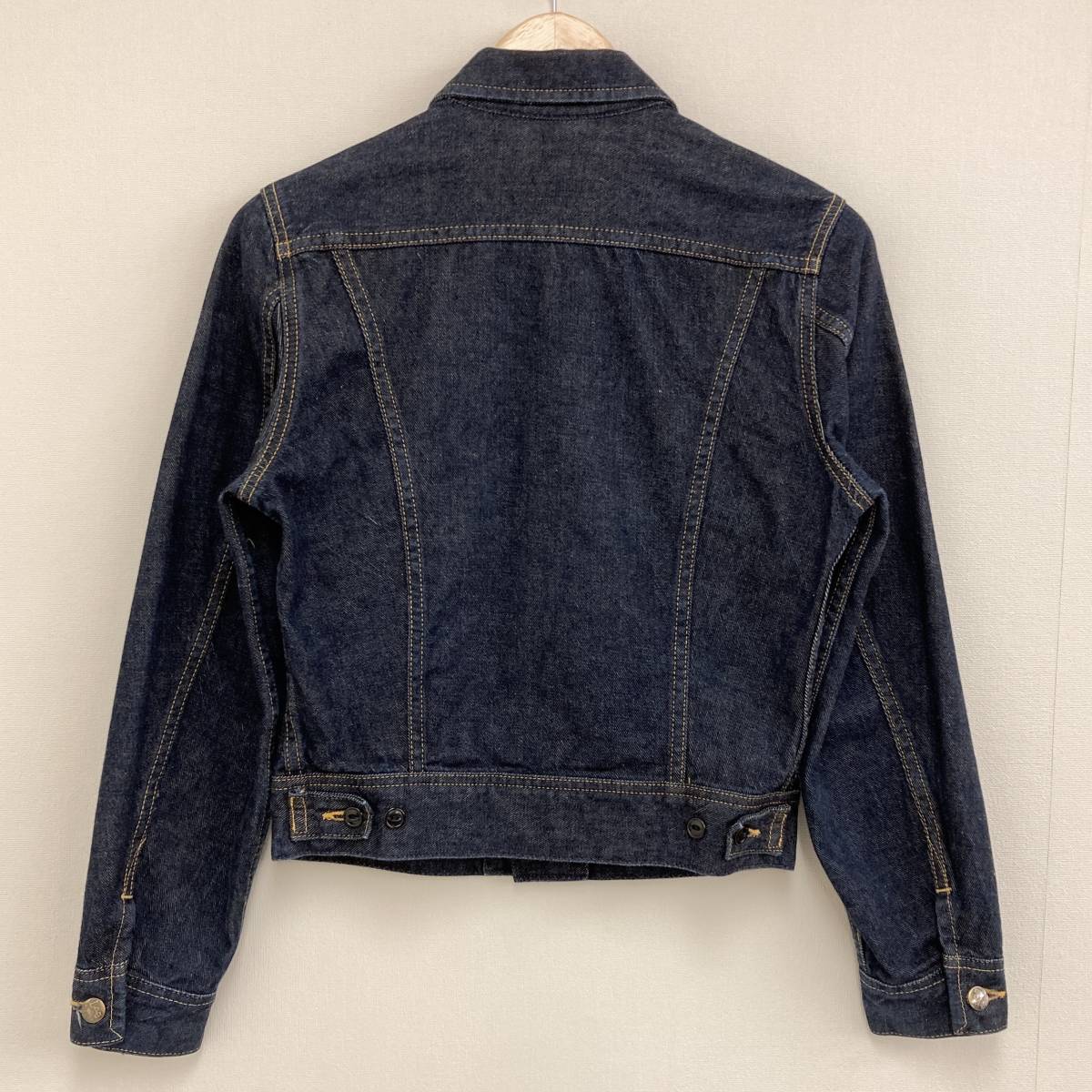 美品 濃紺 Lee 101-J 三角赤タグ ビンテージ 50s 60s 復刻 デニム 