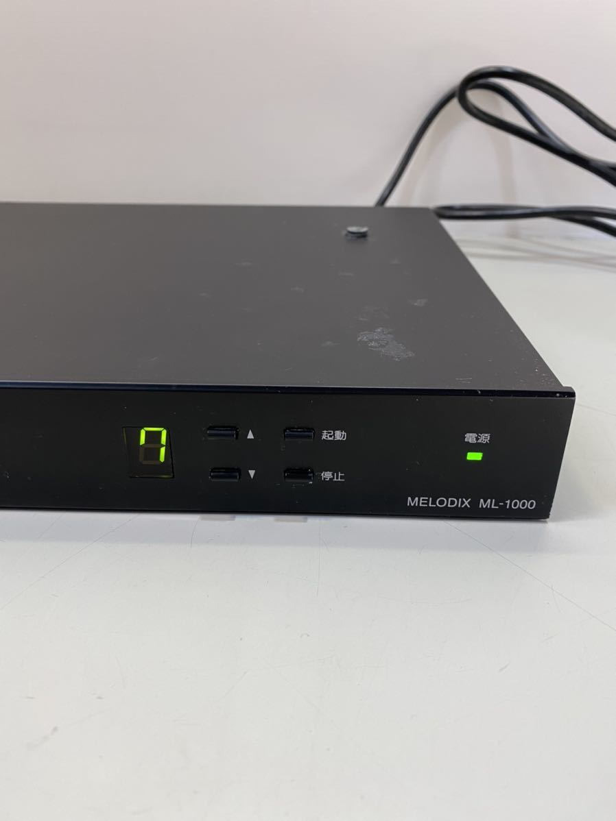 ◇中古現状品◇ TOA ML-1000 通電確認済み 動作未確認 メロディクス 放送
