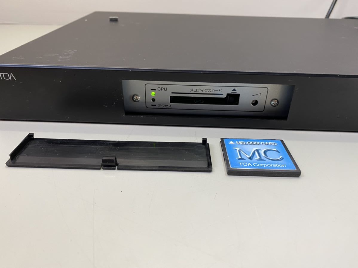 ◇中古現状品◇ TOA ML-1000 通電確認済み 動作未確認 メロディクス 放送
