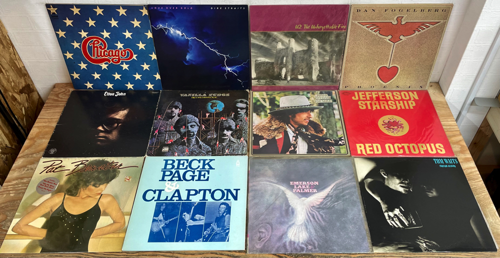 洋楽 LP レコード 60枚 セット ロック系 - Yahoo!オークション 大量