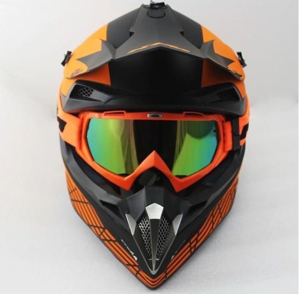 ゴーグル付き～！KTM バイク フルフェイス ヘルメット オフロード