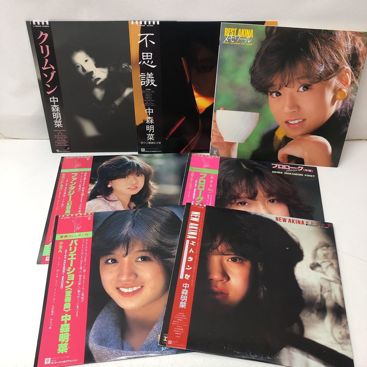 中森明菜 レコード 4枚セット！プロローグ バリエーション 