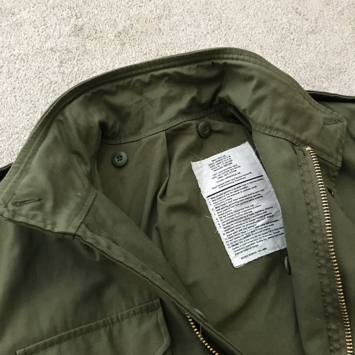 MILTEC社 ミルテック TEESAR M65 フィールドジャケット SR ミリタリー FIELD JACKET NYCO 3rd