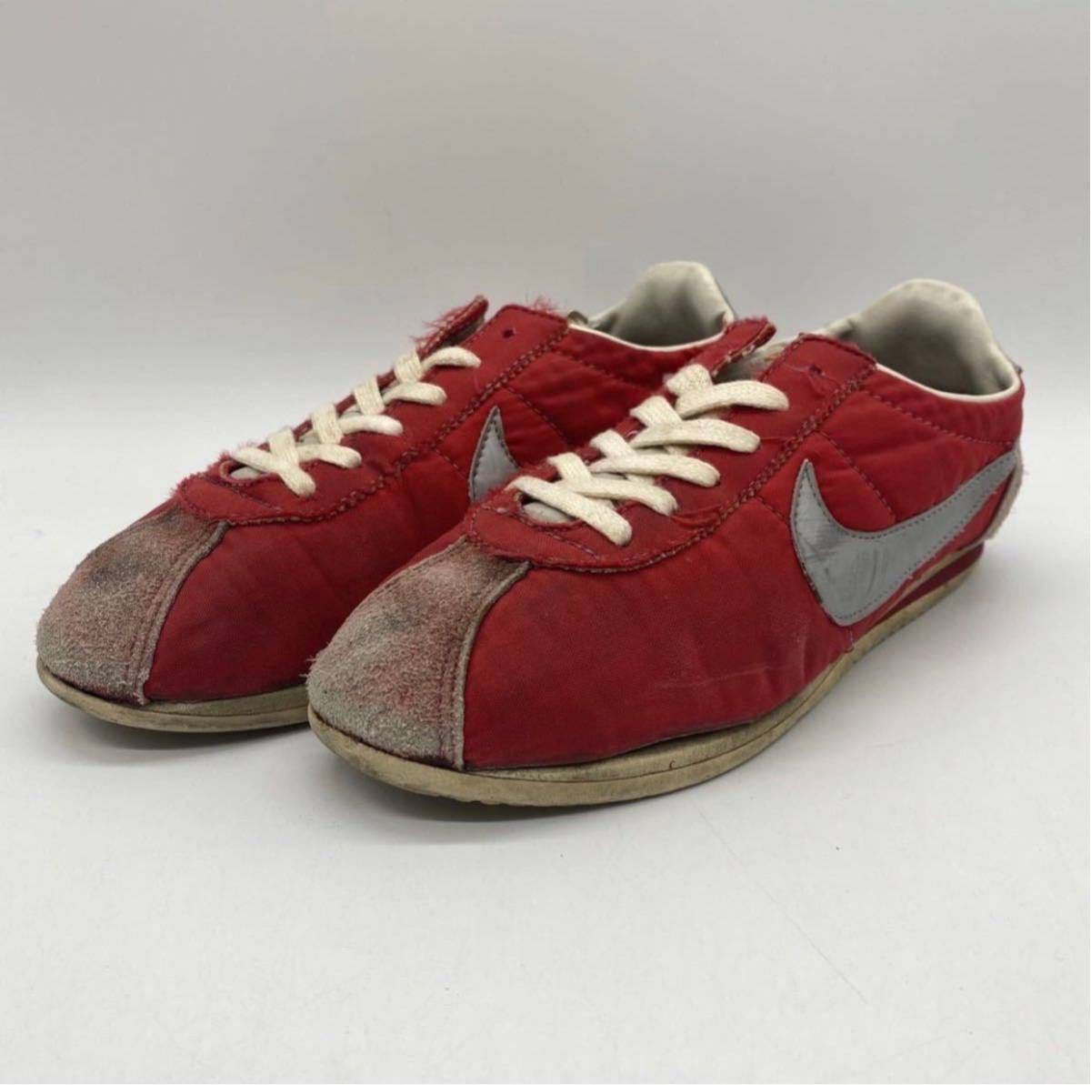 1970s 1980s Vintage NIKE CORTEZ Red 