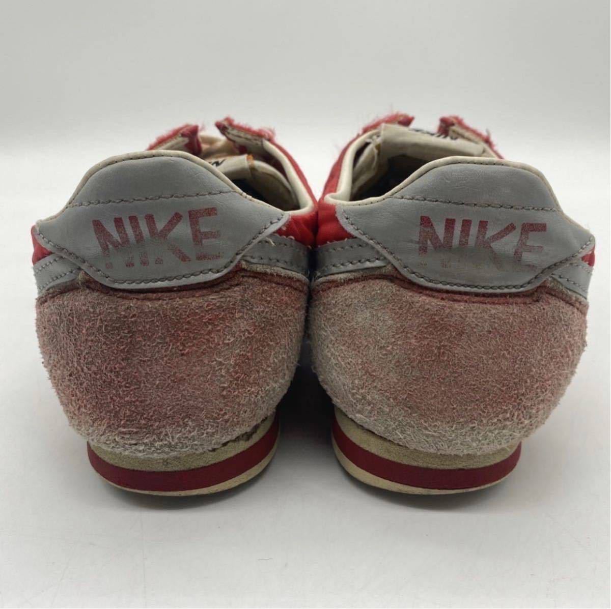 1970s 1980s Vintage NIKE CORTEZ Red 