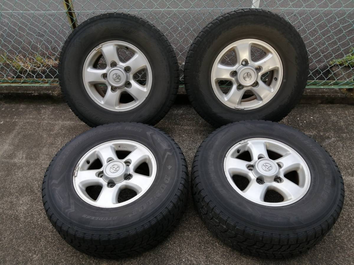 ☆トヨタ ランドクルーザー 100 純正 16インチアルミ 16×8J +60 150 5H 