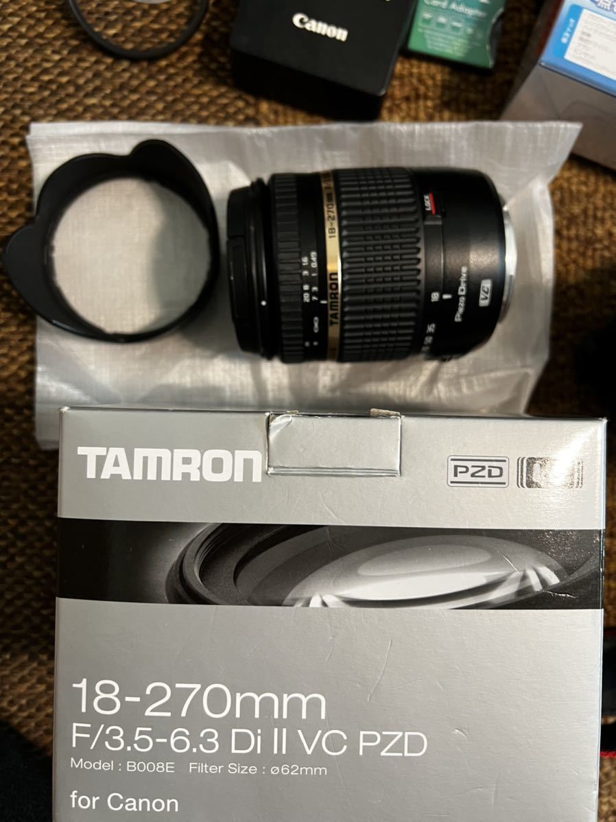 Canon EOS 7D 一眼レフカメラ キャノン 美品 tamron 18-270mm