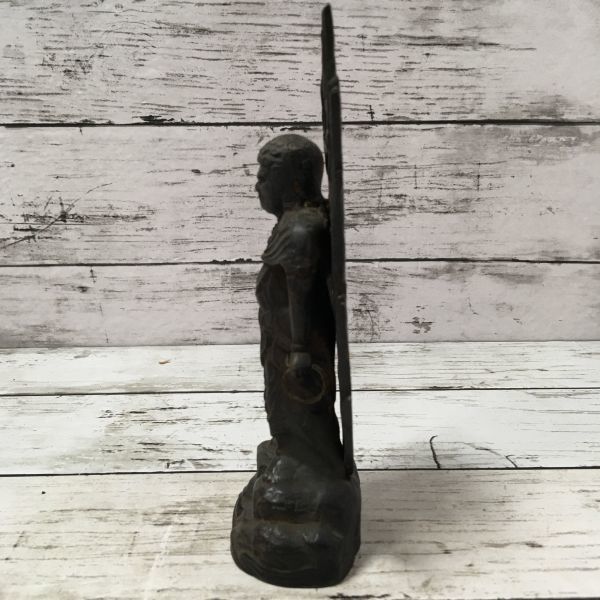 : 不動明王 仏教美術 仏像 高さ15ｃｍ &amp; Home 6号 不動明王像 高岡銅器 - 検&frasl;骨董古玩中国 時代物 Kitchen 銅製不動明王立像 銅製の通販