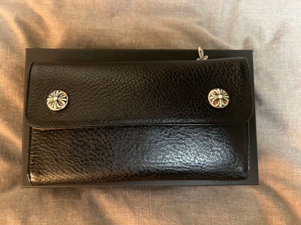 CHROME HEARTS クロムハーツ WAVEウォレット ☆インボイス原本付き(2021年8月購入☆