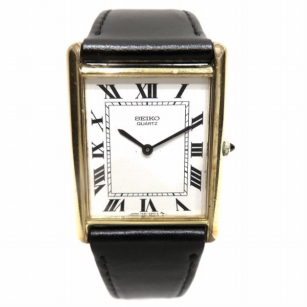 1円 最落なし セイコー 2針スクエア 7430 4000 クォーツ 時計 腕時計 メンズ 0345 セイコー 売買されたオークション情報 Yahooの商品情報をアーカイブ公開 オークファン Aucfan Com