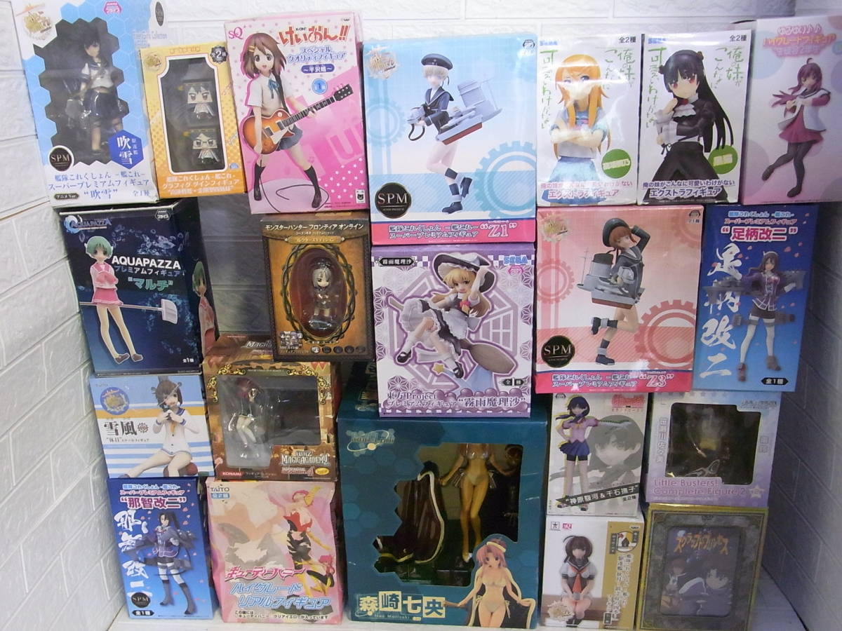 【激安大特価，品質保証】 CC-26/1円 /美少女系キャラクター/フィギュア/箱あり/大量/アニメ ゲーム/まとめて/けいおん 艦これ リトルバスターズ 俺の妹 他(コミック、アニメ)｜売買されたオークション情報、yahooの商品 その他