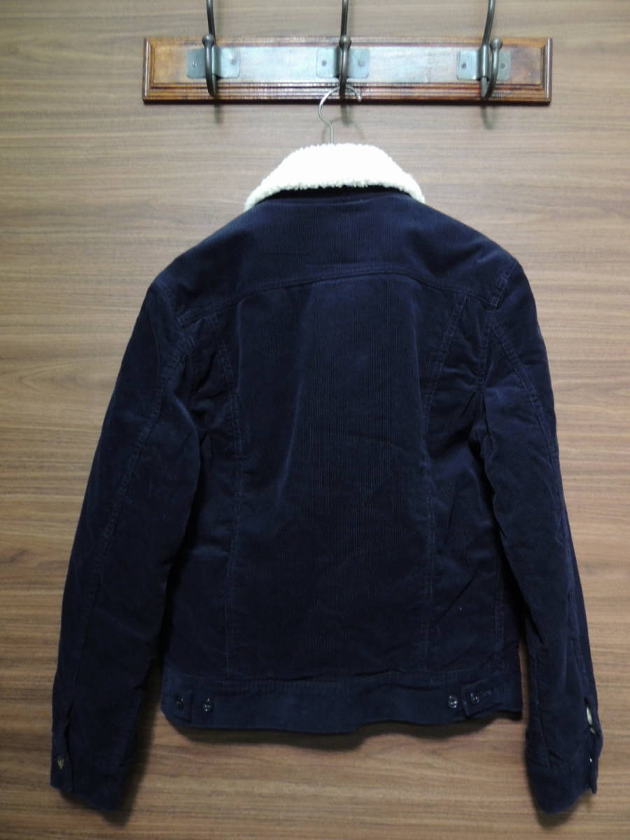 ダークブルー コーデュロイジャケット Sサイズ（☆ 新品 定価16500円 