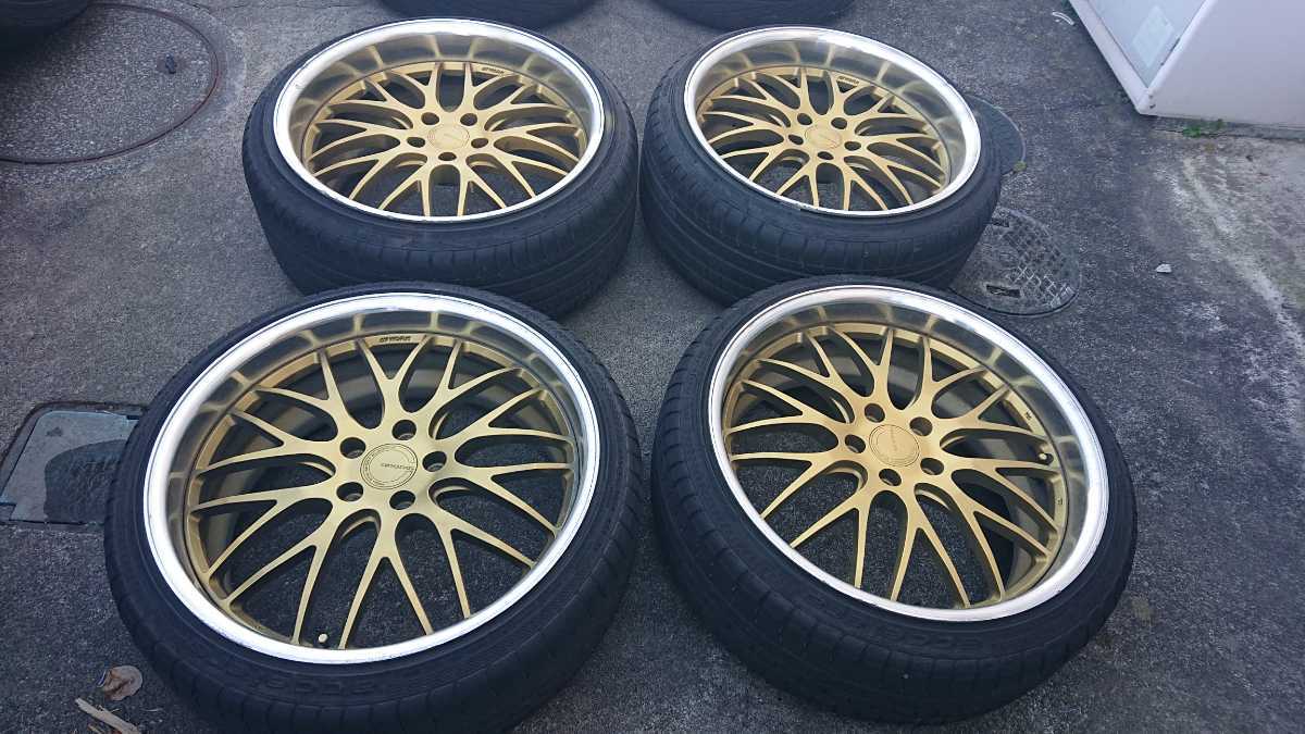 20インチ 245 35 20 9j 10j 深リム アルミ ホイール LENSO S7 MODIFY 