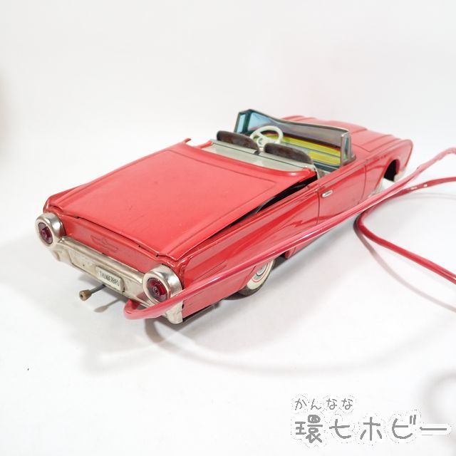 RQ47◇当時物 古い ヨネザワ ブリキ フォード サンダーバード リモコン