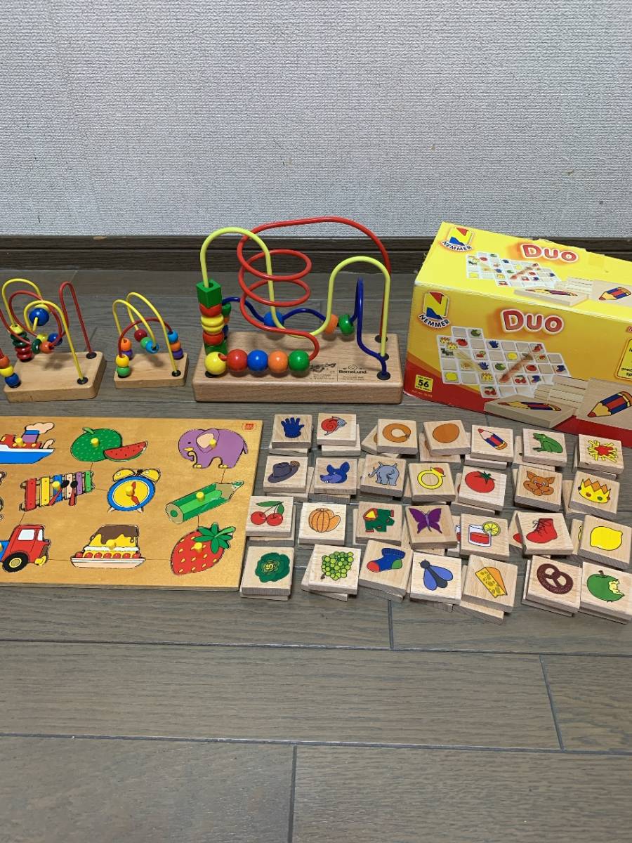  ボーネルンド ルーピング 型はめ 神経衰弱 カード合わせ ドイツ ＤＵＯ 知育玩具 木のおもちゃ(その他)｜売買されたオークション情報、yahooの商品情報をアーカイブ公開 - オークファン その他