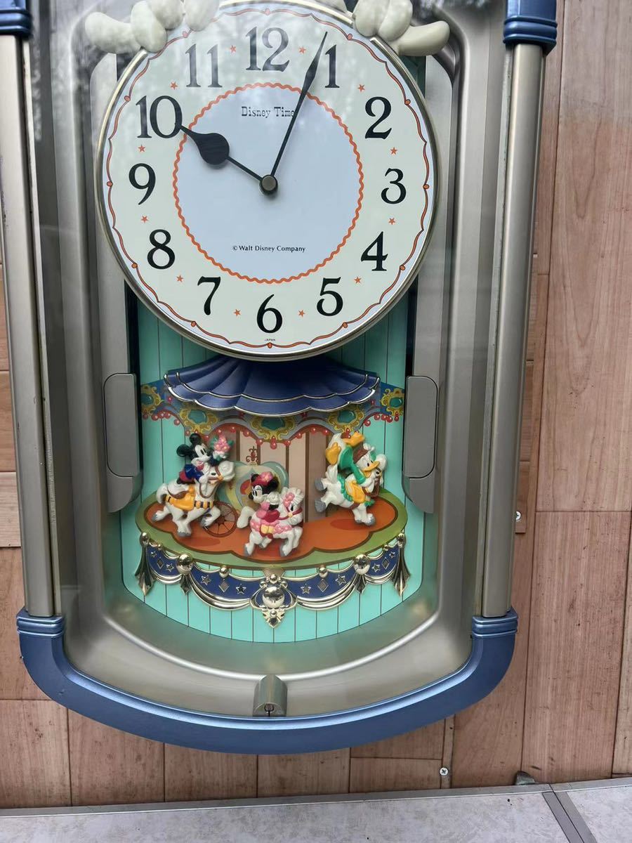 SEIKO◇掛時計/Disney Time/FW505Lからくり ディズニー (ミッキー