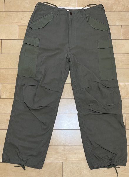 定価31900円 極美 nanamica ナナミカ Cargo Pants リップストップ SUCS004 カーゴ パンツ ミリタリー タイプ