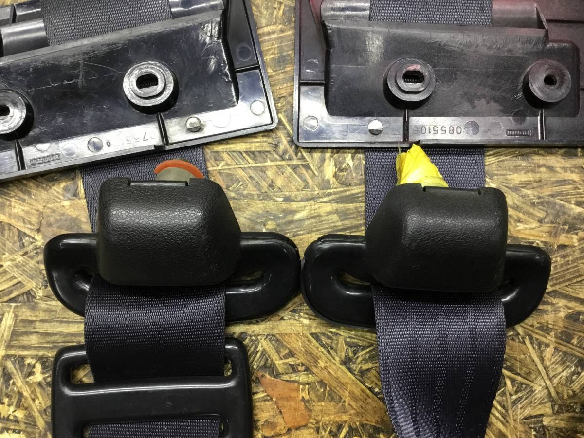 シートベルト AE86 片側受け無 当時物 4AG 2ドア 3ドア ハチロク 0