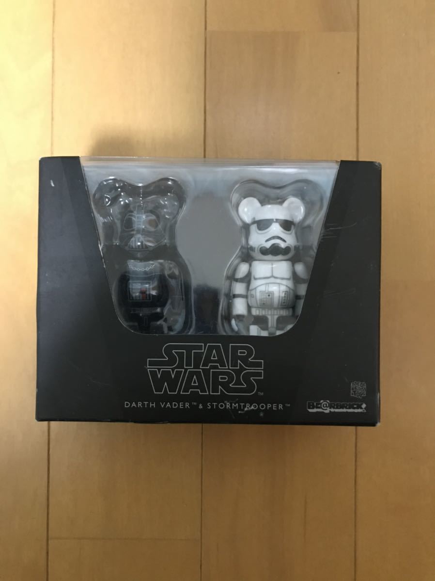 BE@RBRICK スターウォーズ ダースベイダー & ストームトルーパー 新品