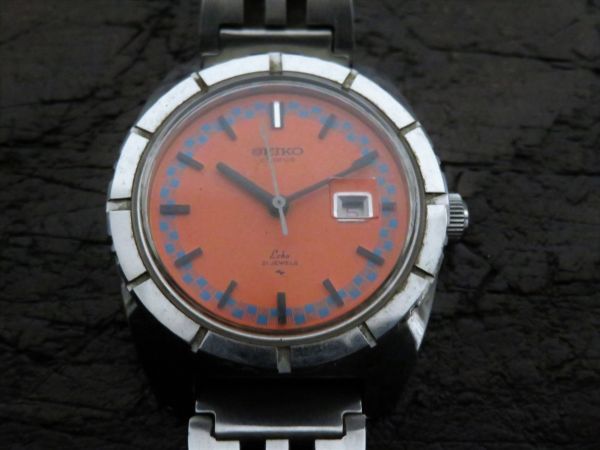 29 SEIKO chorus Echo 21JEWELS 2518-0180 セイコー コーラス オレンジ  