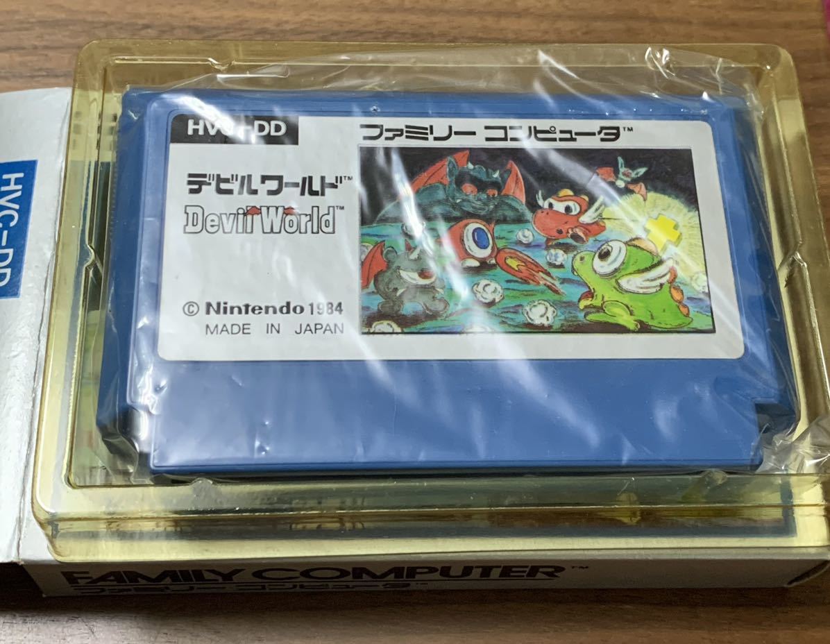 ファミリーコンピュータ ファミコン ソフト デビルワールド 任天堂 