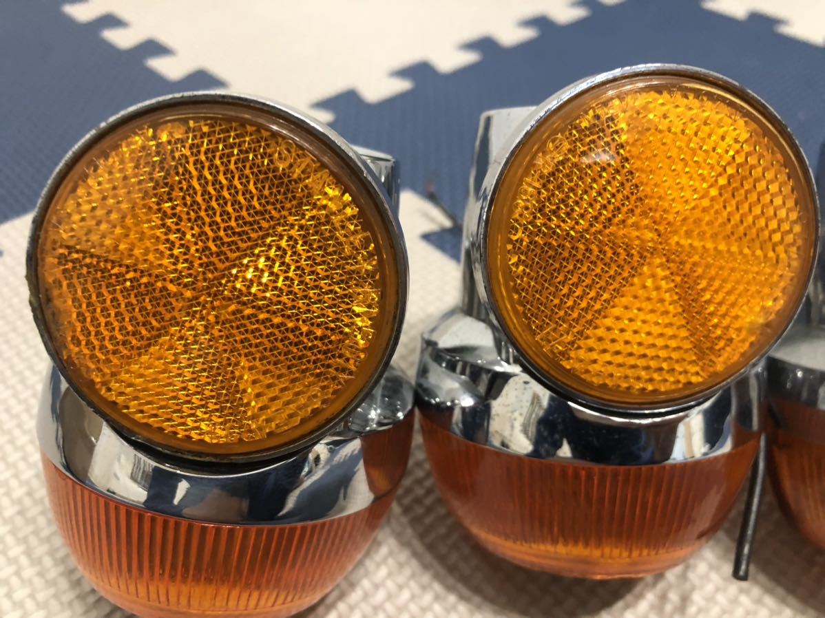 純正 当時物 スズキ GT380 GT550 サンパチ ウインカー フロント スズキ