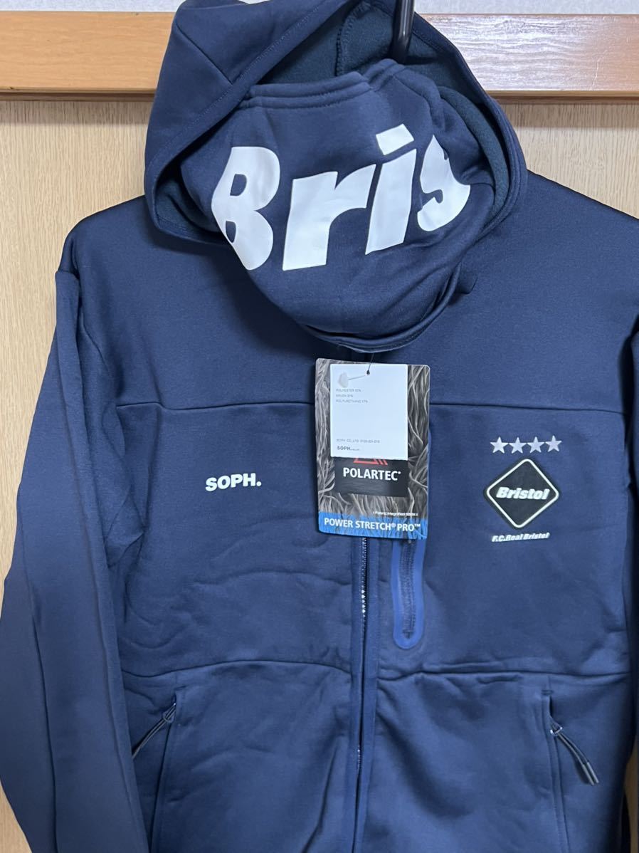 FCRBポーラテックパワーストレッチフードブルゾン(ネイビーM)新品未 