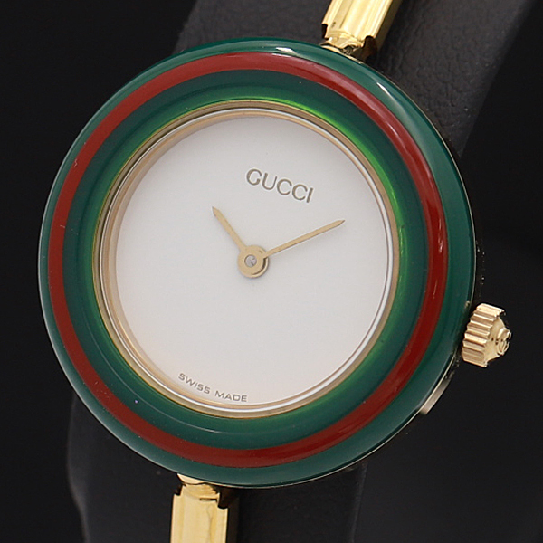 チェンジベゼル グッチ GUCCI 11⁄12.2 稼働 – 腕時計 11⁄12 0 11⁄12.2