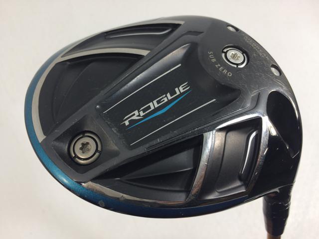 即決 中古 キャロウェイ ROGUE(ローグ) SUB ZERO ドライバー 2018 (日本仕様) 1W Motore[3440