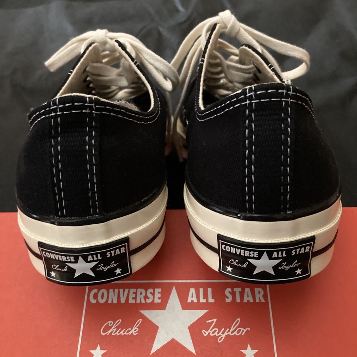 新品 CONVERSE CHUCK TAYLOR ブラック コンバース チャックテイラー 