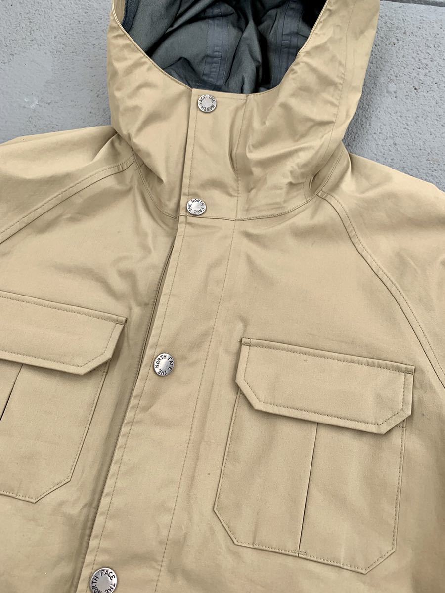 美品　THE NORTH FACE ノースフェイス マウンテンパーカー ベージュ ゴアテックス ジャケット マウンテンジャケット