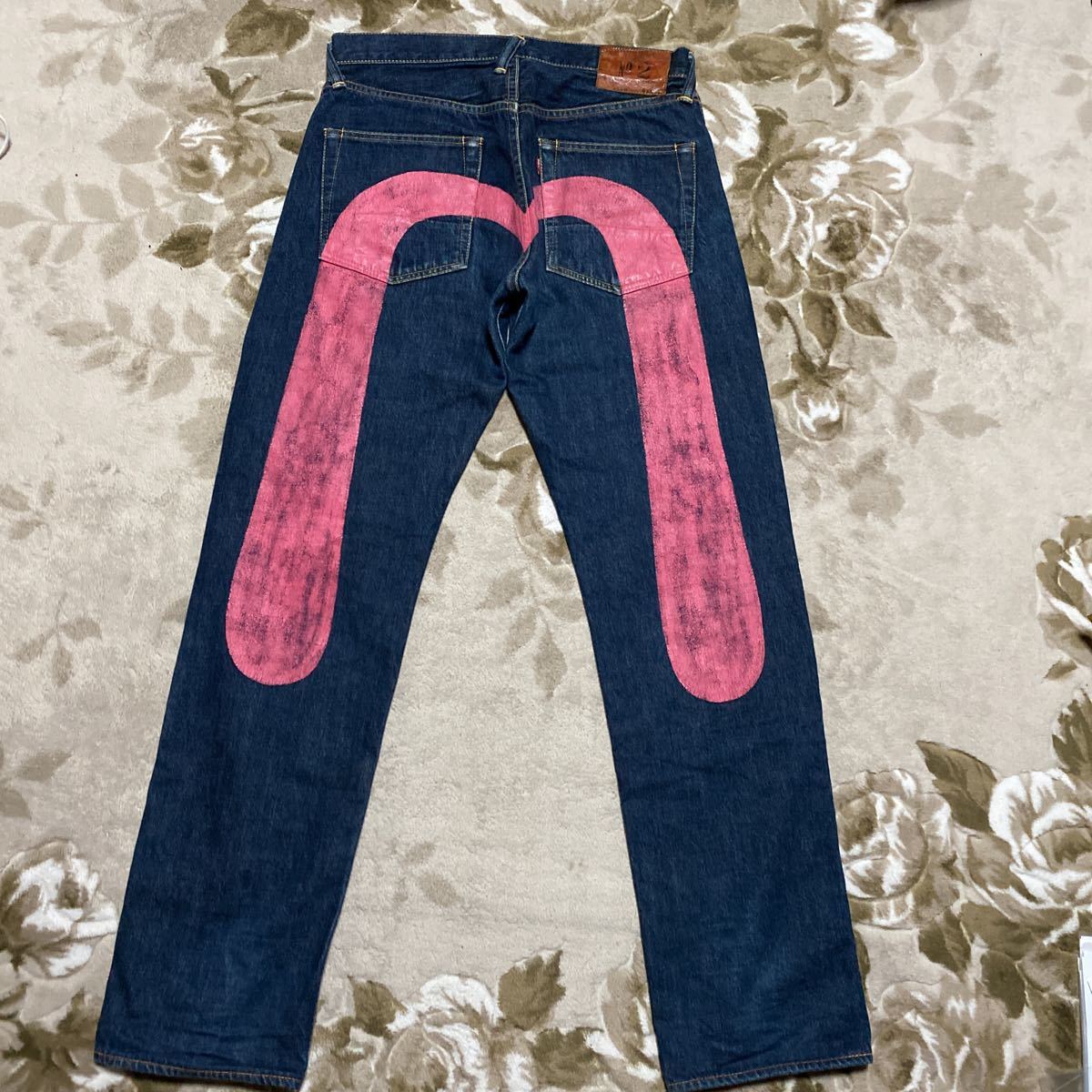 EVISU No.2 2001 32⁄35 ピンク大黒 ビックカモメ 赤耳 EVISU エヴィス