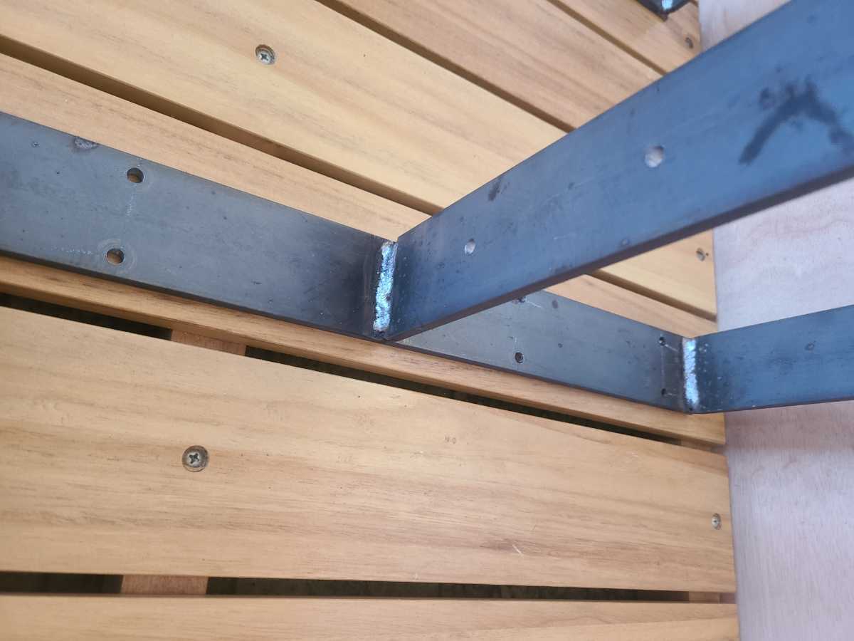 アイアンシェルフ オーダー製作専用 棚受け 平板 FB6㎜×50