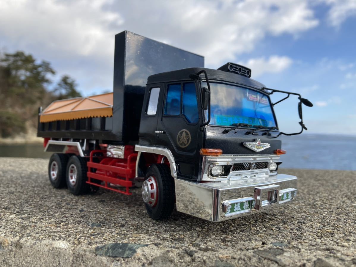 デコトラ 大型トラック プラモデル プラモデル完成品です 円 アオシマ1