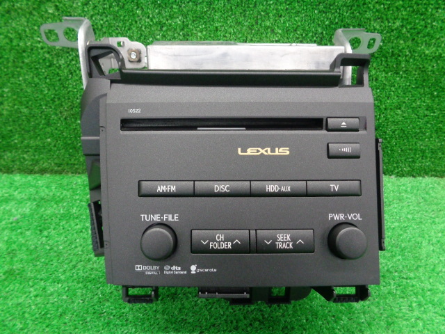 美品! 動作OK! レクサス CT200h ZWA10 純正 HDD ナビ カーナビ
