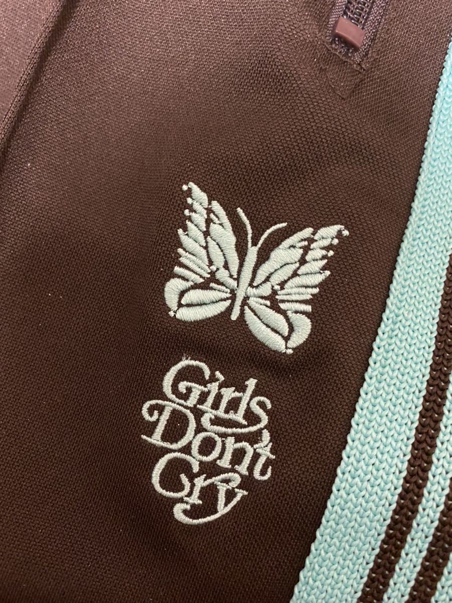 Needles × Girls Don't Cry トラックパンツ ブラウン 美品GIRLS DON'T CRY×