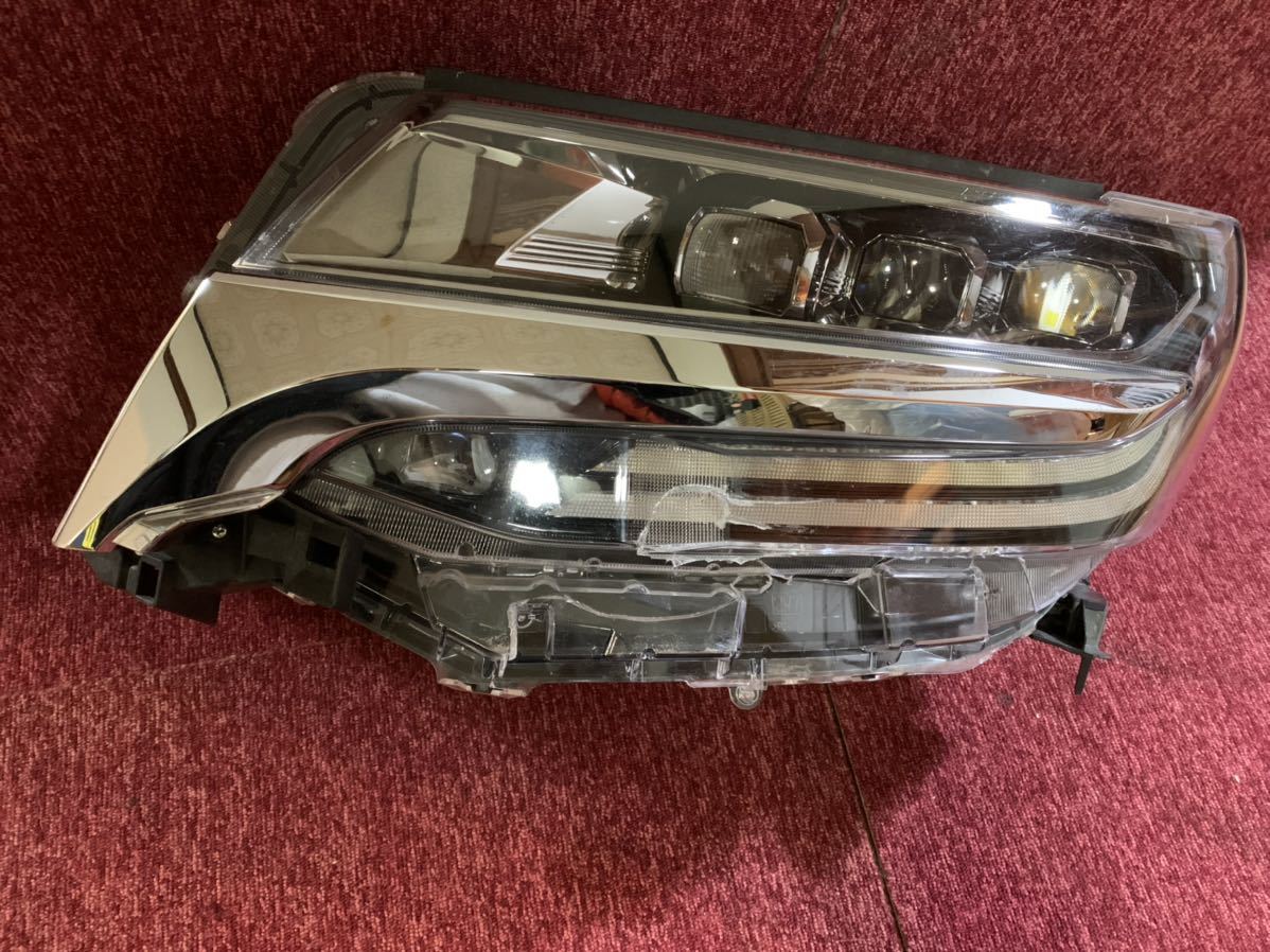 TOYOTA トヨタ アルファード 30系 後期 3眼 LED ヘッドライト 左 81150