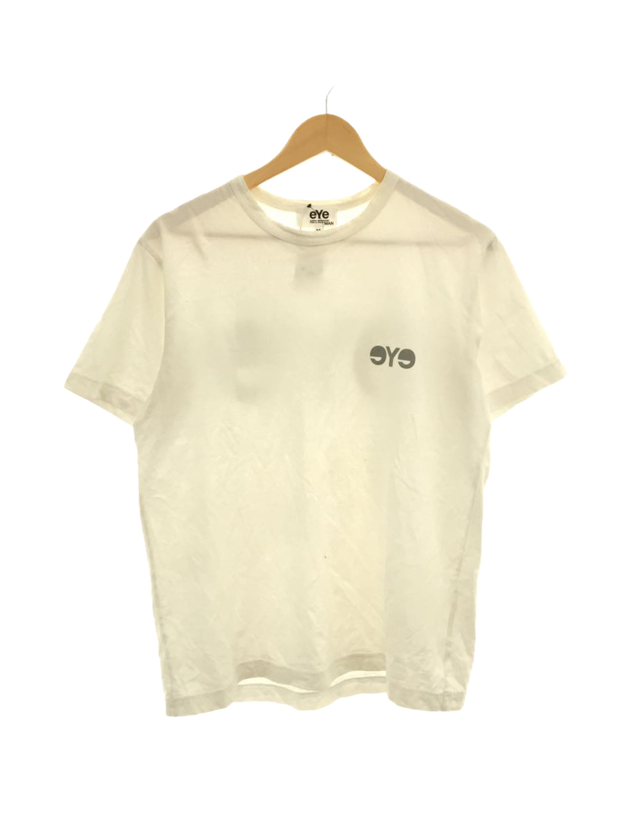 2026，大得価 JUNYA WATANABE COMME des GARCONS MAN 18SS/綿度詰天竺eYeロゴプリント/WA-T902/Tシャツ/M/コットン/WHT(その他)｜売買されたオークション情報、yahooの商品情報をアーカイブ公開 - オークファン Mサイズ