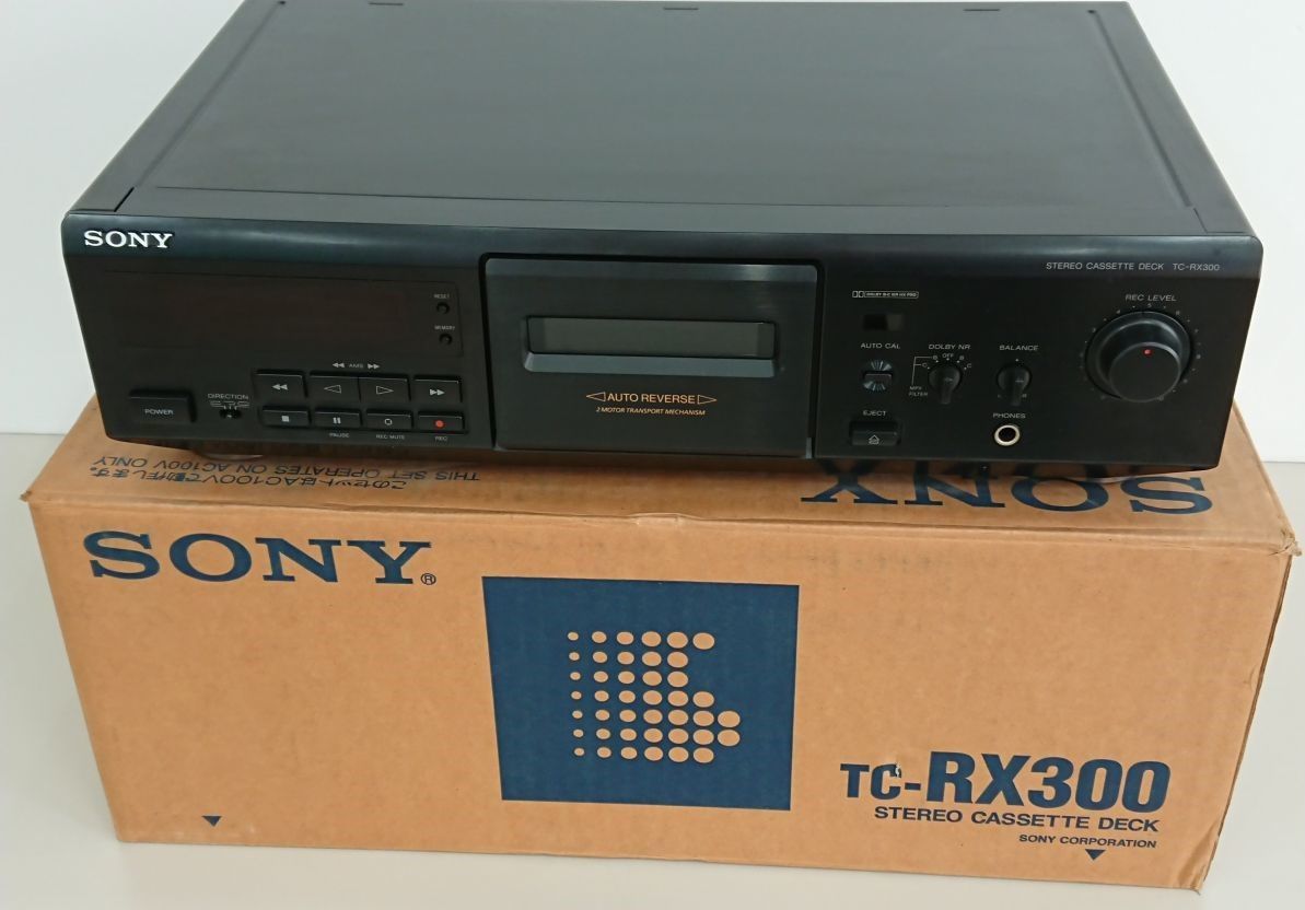 SONY TC-RX300カセットデッキ動作品 TC-RX300 SONY - カセットデッキ メルカリ : ジャンクSONY ステレオ