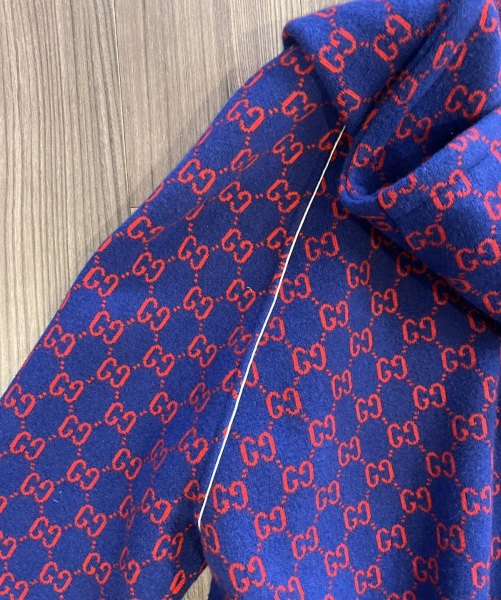 Gucci グッチ 定価約３０万 メンズ ジャケット スエット Gg ウール ボンバー ジャケット メンズ 新作 オーバーサイズ ジャンパー ブルゾン 売買されたオークション情報 Yahooの商品情報をアーカイブ公開 オークファン Aucfan Com