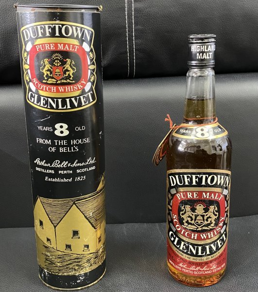 ☆ 古酒 未開栓 DUFFTOWN GLENLIVET ダフタウン グレンリベット 8年
