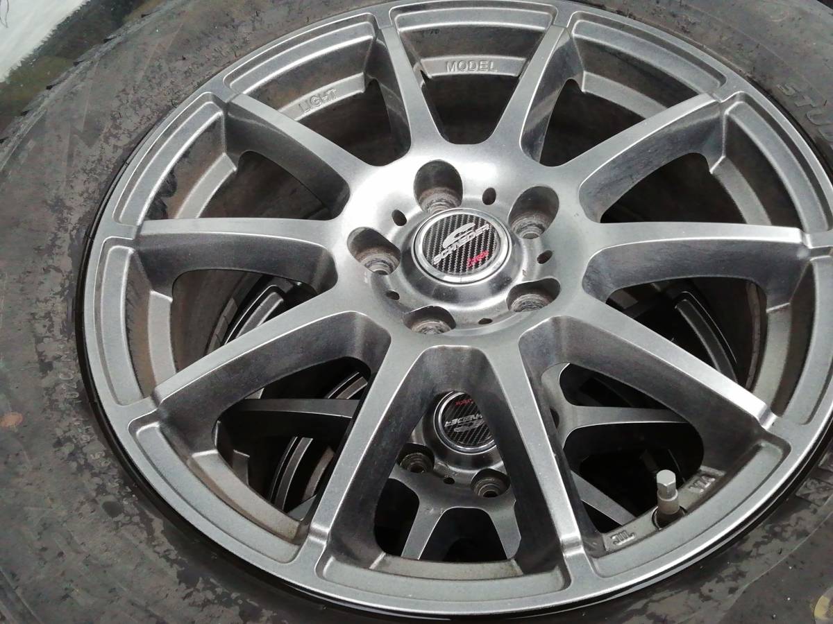 傷無し美品！！シュナイダー スタッグ 7J 5H 114.3 +48 ピレリ225⁄65-17