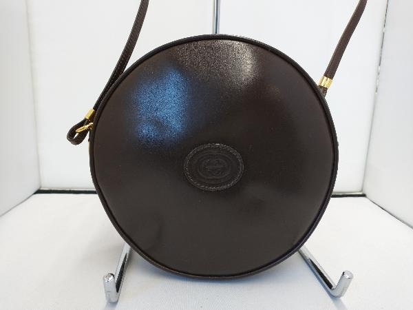 GUCCI/グッチ/マイクロGG オールドグッチ/ショルダーバッグ/ブラウン 