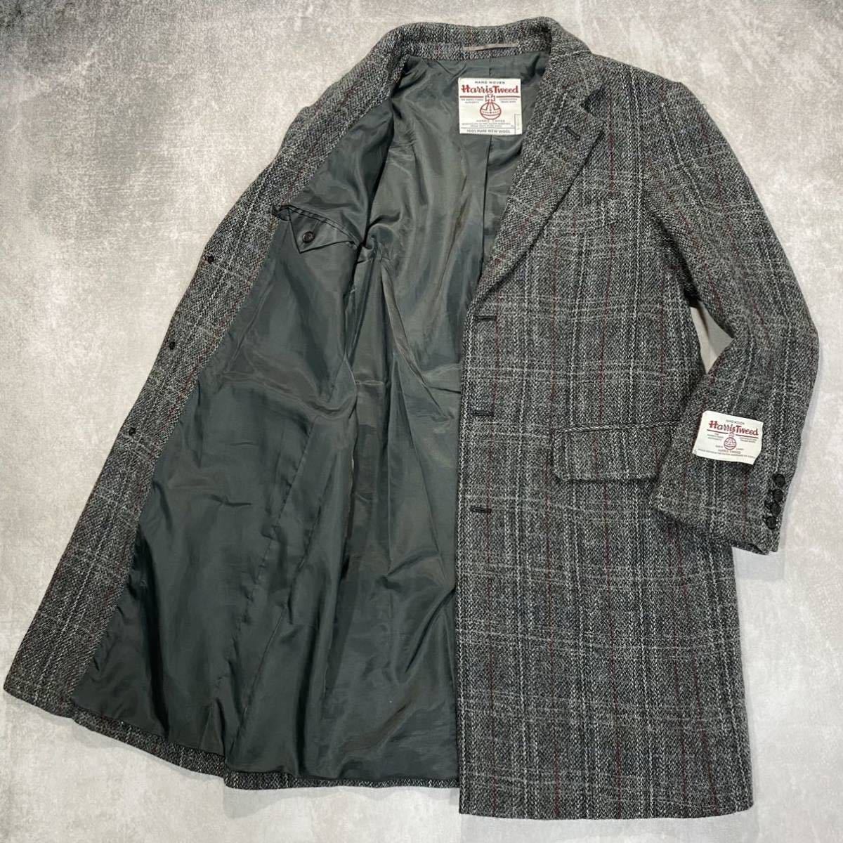 URBAN RESEARCH × Harris Tweed チェスターコート/M アーバンリサーチ:URBAN RESEARCH ROSSO】HARRIS TWEED チェスター