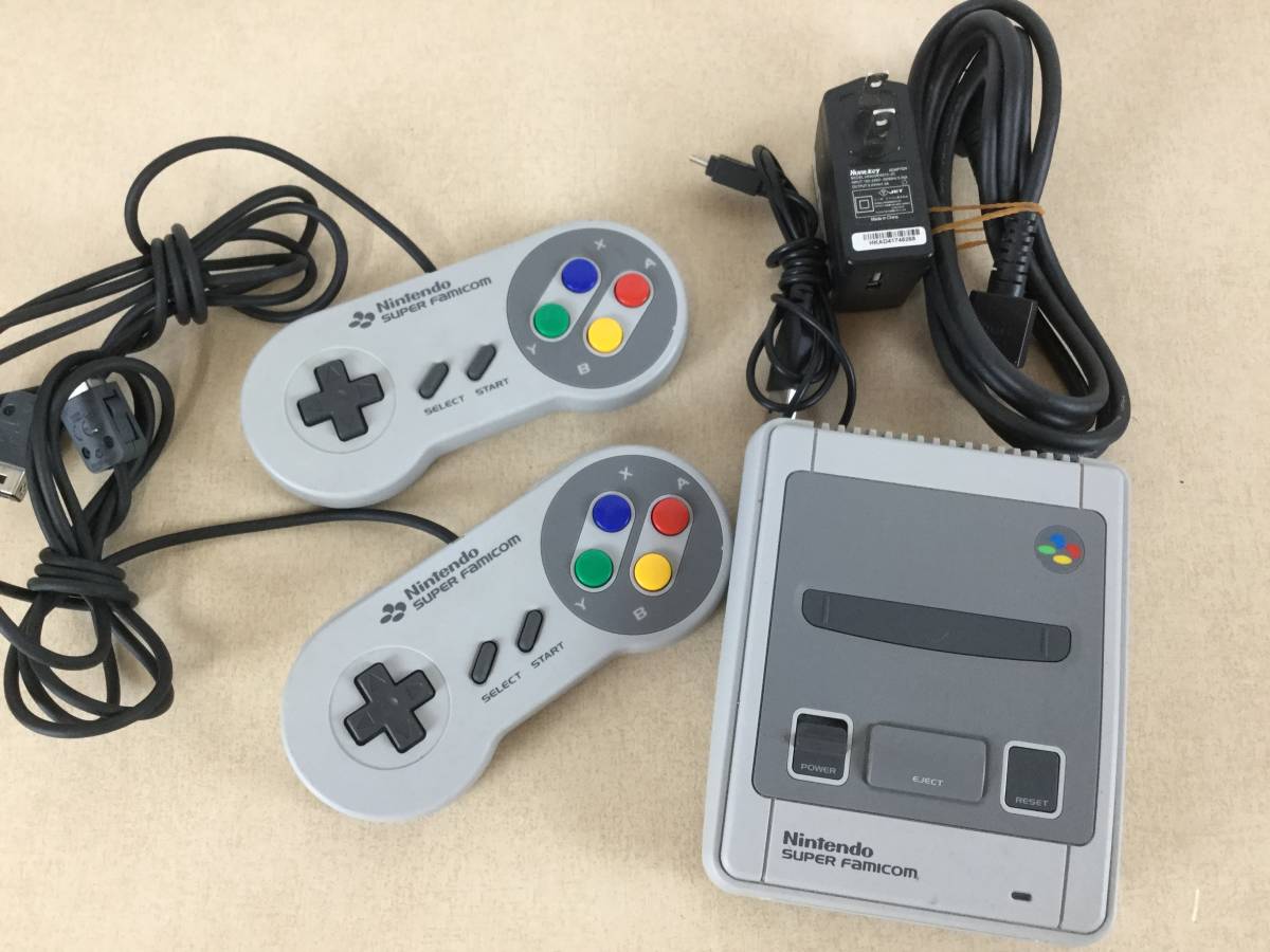 人気セール，2026 T4764 Nintendo/任天堂/クラシックミニスーパーファミコン/CLV-301/コントローラー CLV-202 アダプタ Huntkey/HKA00905015-2C(ニンテンドークラシックミニ本体)｜売買されたオークション情報、yahooの商品情 ニンテンドークラシックミニ本体