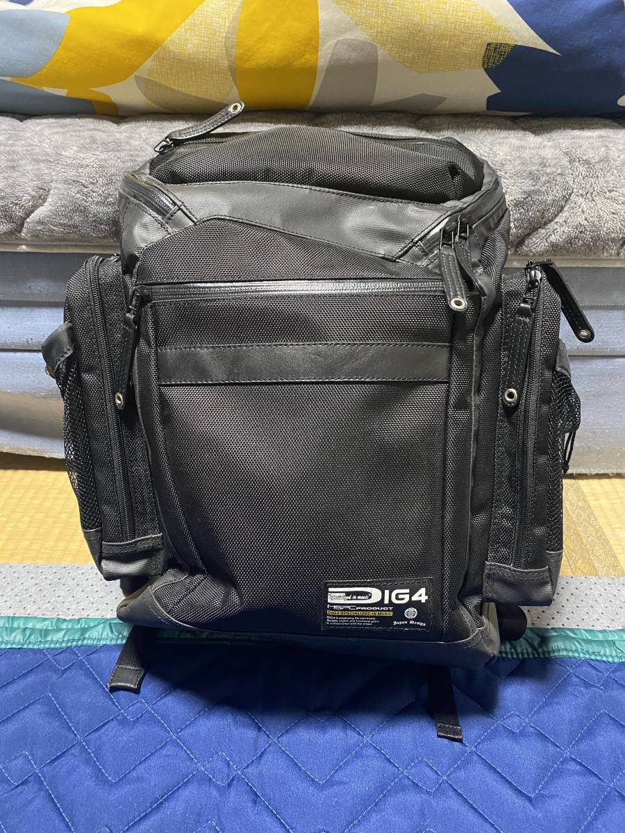 DIG4 DJバッグ バッグパック DJバッグ DIG4⁄Laptop WAY (レッド DJ