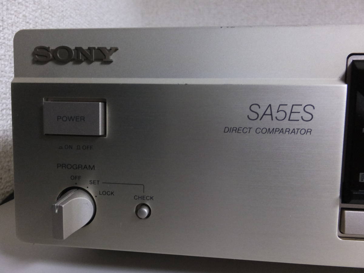 SONY ST-SA5ES FM⁄AM TUNER : ソニー FM⁄AMチューナー 調整済品 (中古