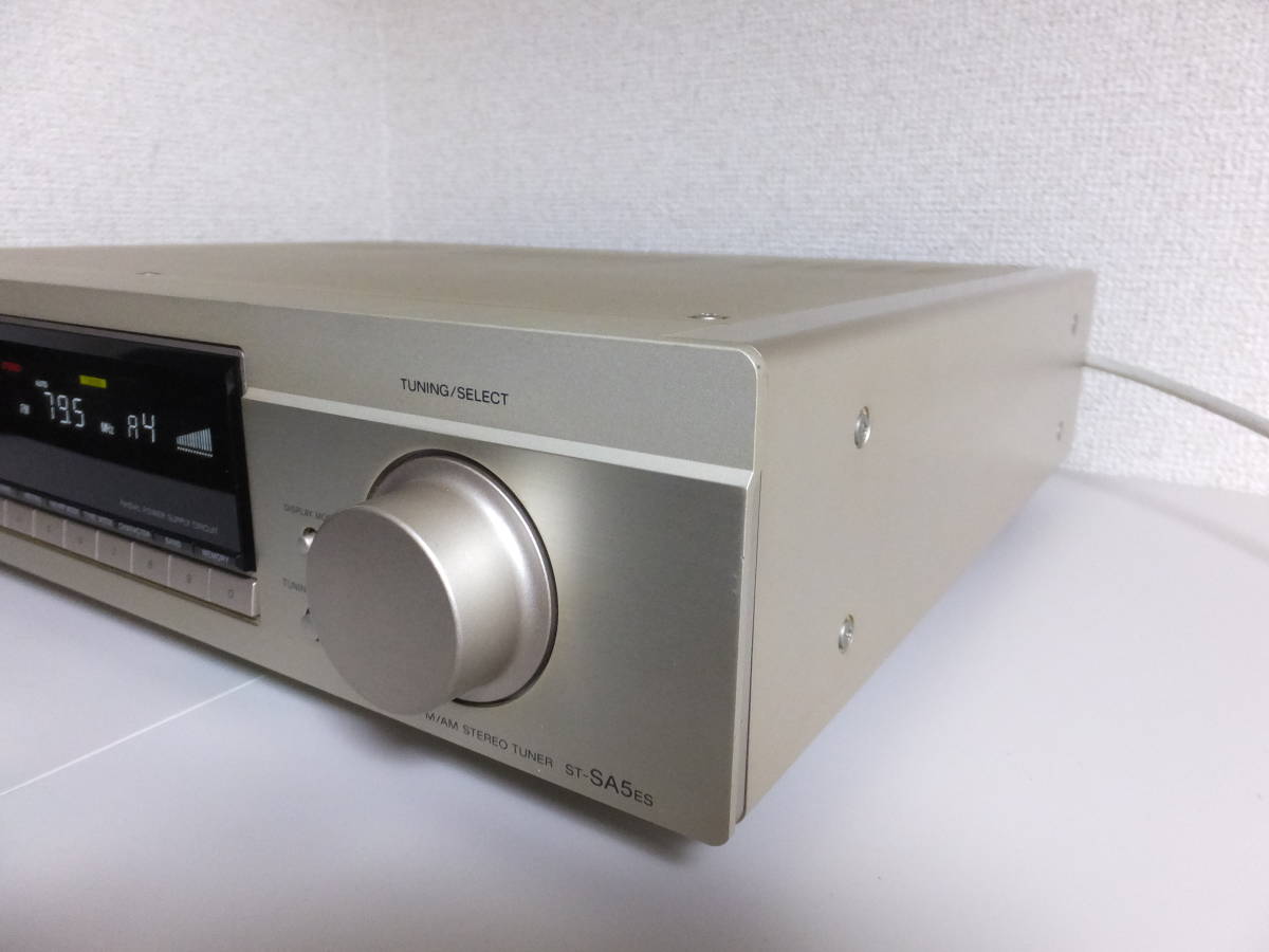 SONY ST-SA5ES FM⁄AM TUNER : ソニー FM⁄AMチューナー 調整済品 (中古